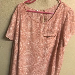 Maurice’s pink/blush color blouse